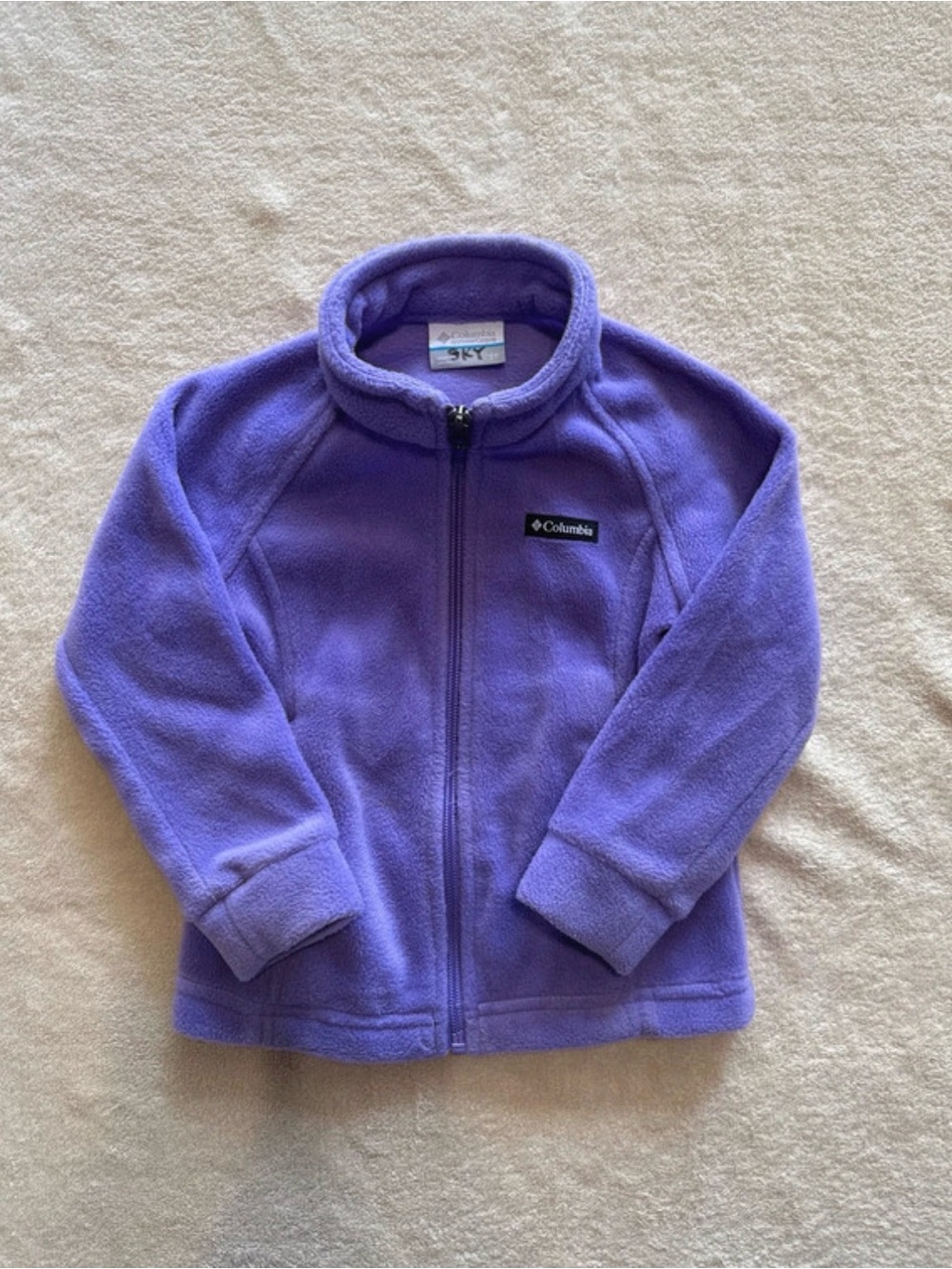 Columbia Kids Lavender Full-Zip Fleece Jacket